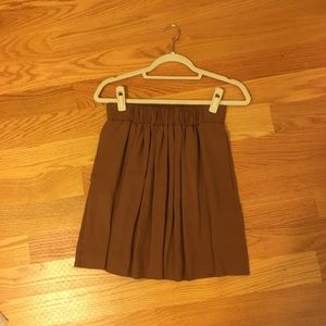 Suede Skirt